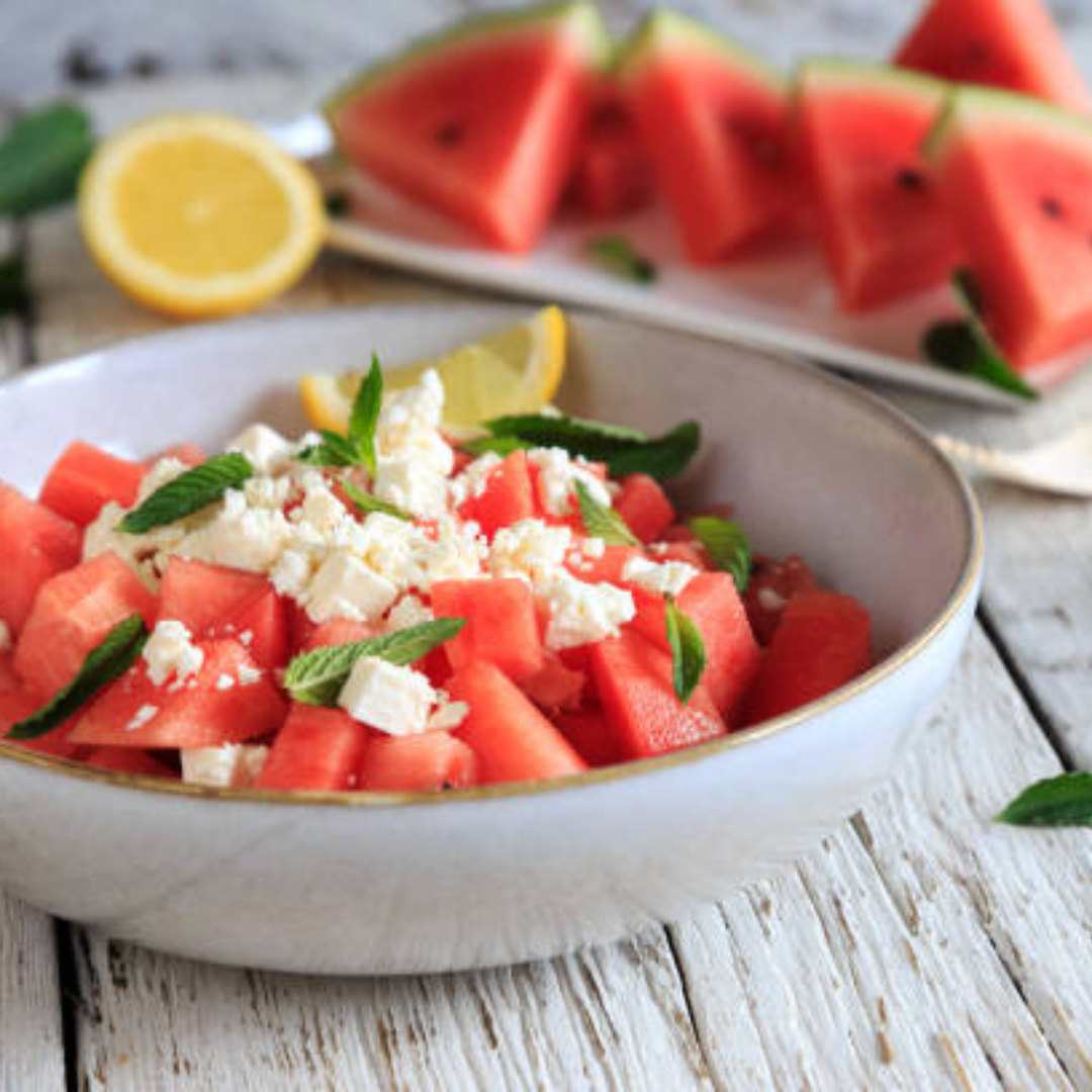 Recette de salade pastèque feta : une explosion de saveurs rafraîchissantes